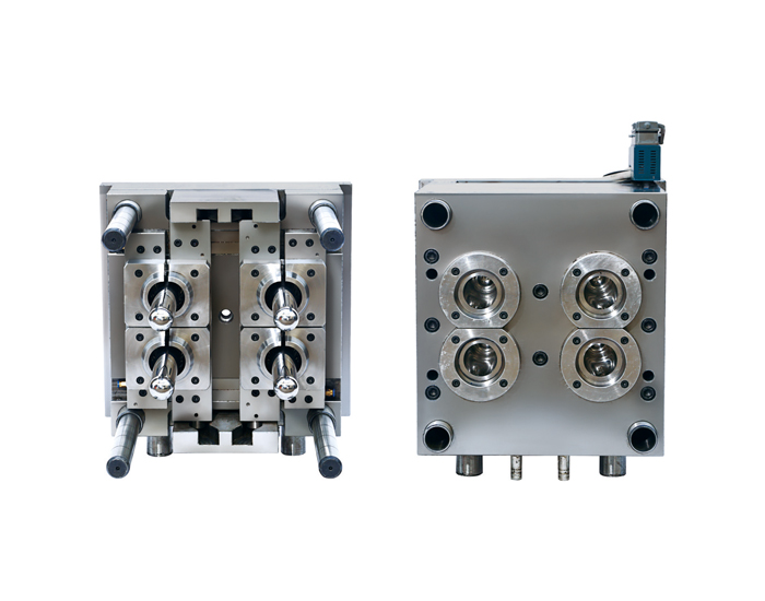 4CAV Hydraulic Self-locking Valve Gate PET  Jars Preform Mould