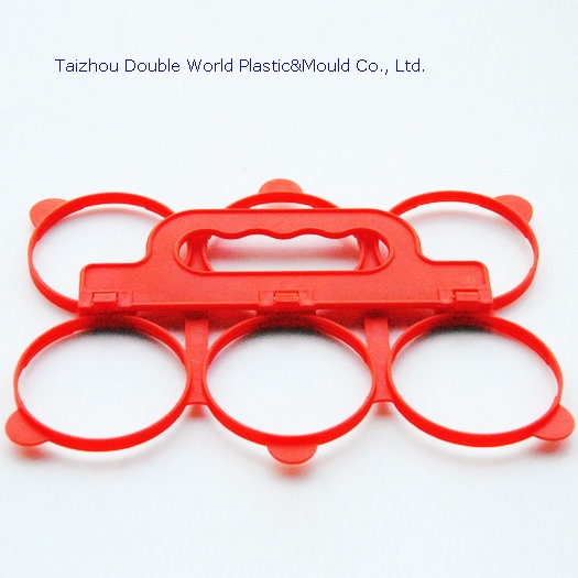 6 hole 60mm plastic buckle for zip top can