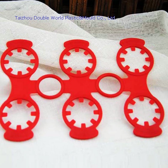 6 hole plastic buckle for PET water bottle