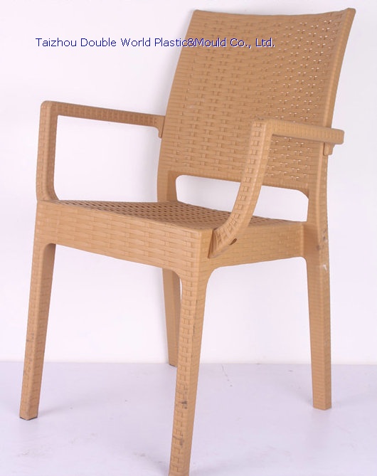 DDW Imitation rattan plastic chair mold pattern plastic chair mold