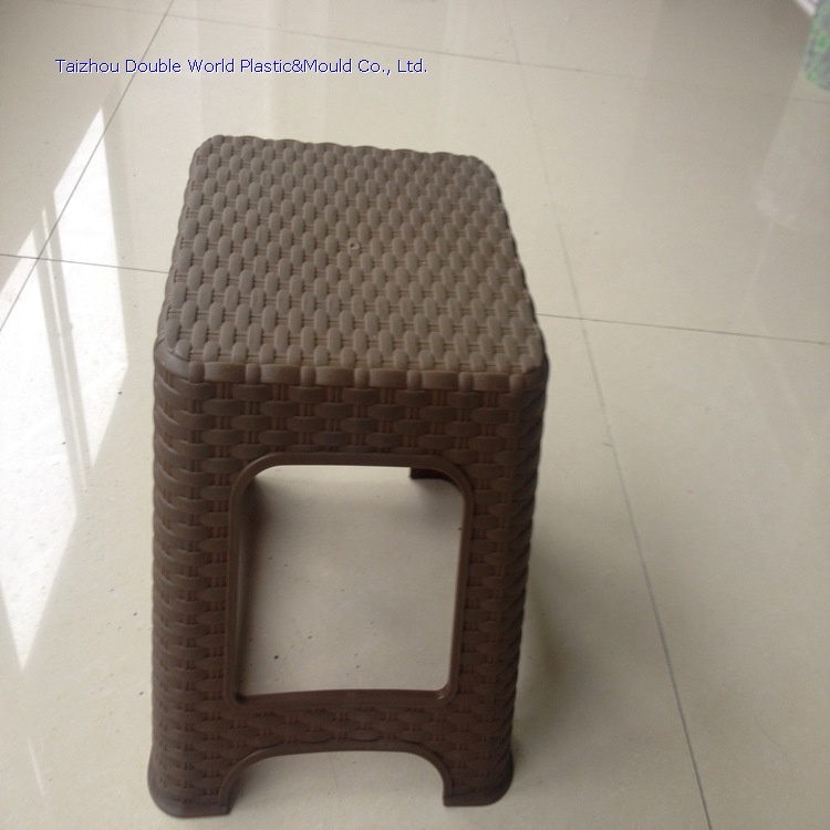 DDW Plastic Garden Stool Mold pattern plastic stool mold imitation rattan plastic stool mold