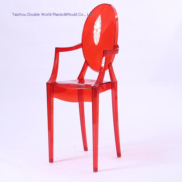 DDW New design transparent plastic chair mold acrylic chair mold