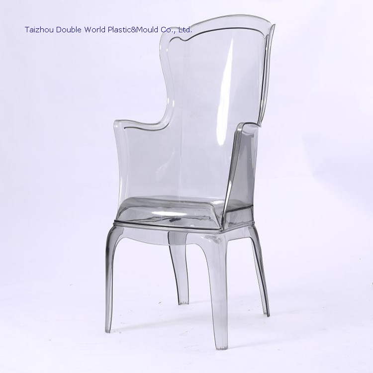 DDW New Model Transparent plastic chair mold Acrylic chair molding