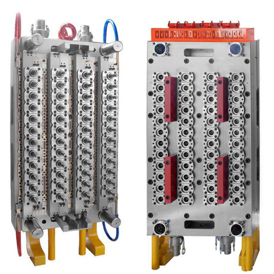 48cavity Hydraulic Self-locking Valve Gate PET Preforms Mould