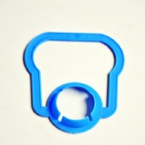 Plastic handle of 30mm PET bottle