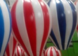 Wholesale Promotional Plastic Hot-air Balloon PE Fir Balloon