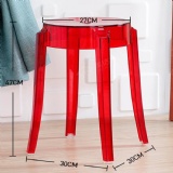 DDW New Design Transparent plastic stool mold Acrylic stool molding