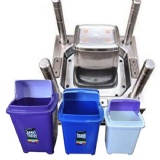 DDW Plastic Commodity Mold Plastic Sanitation Trash Bin Mold  TRM004